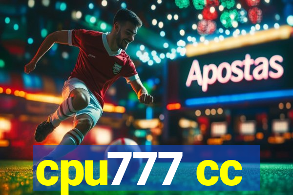 cpu777 cc